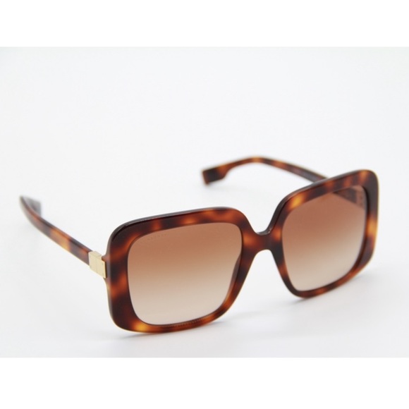 NEW BURBERRY BE4363 3316/13 WOMEN’S SUNGLASSES BURBERRY B 4363 BROWN EYEWEAR - Picture 7 of 10